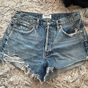 AGOLDE denim shorts